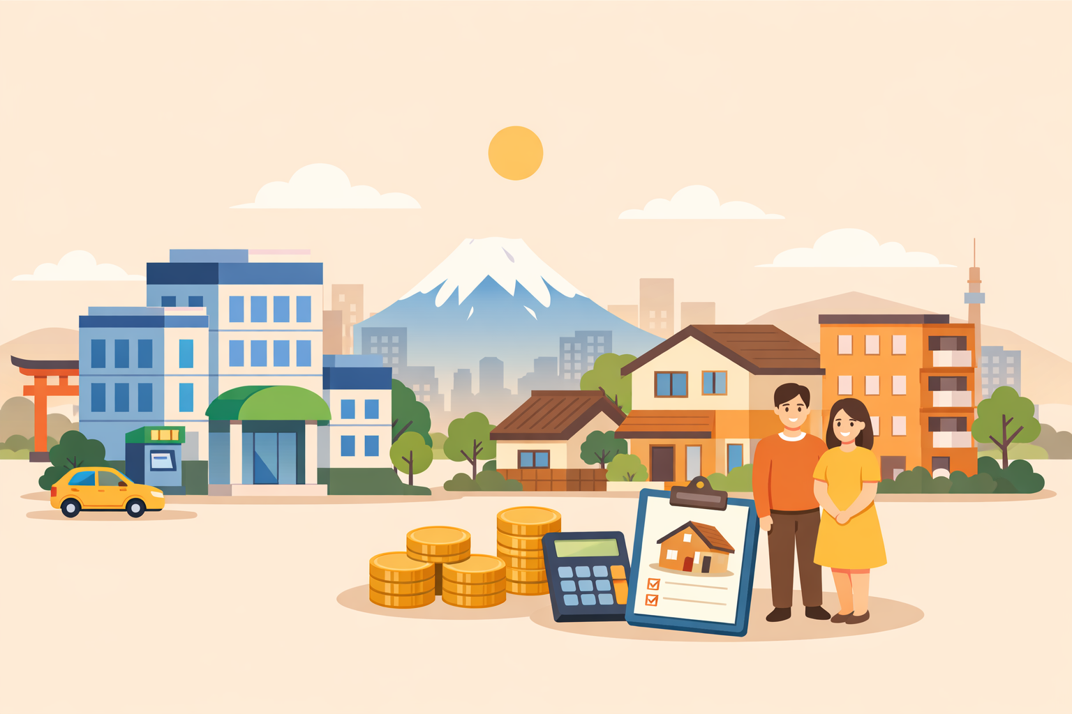 銀行と住宅ローンのイメージ