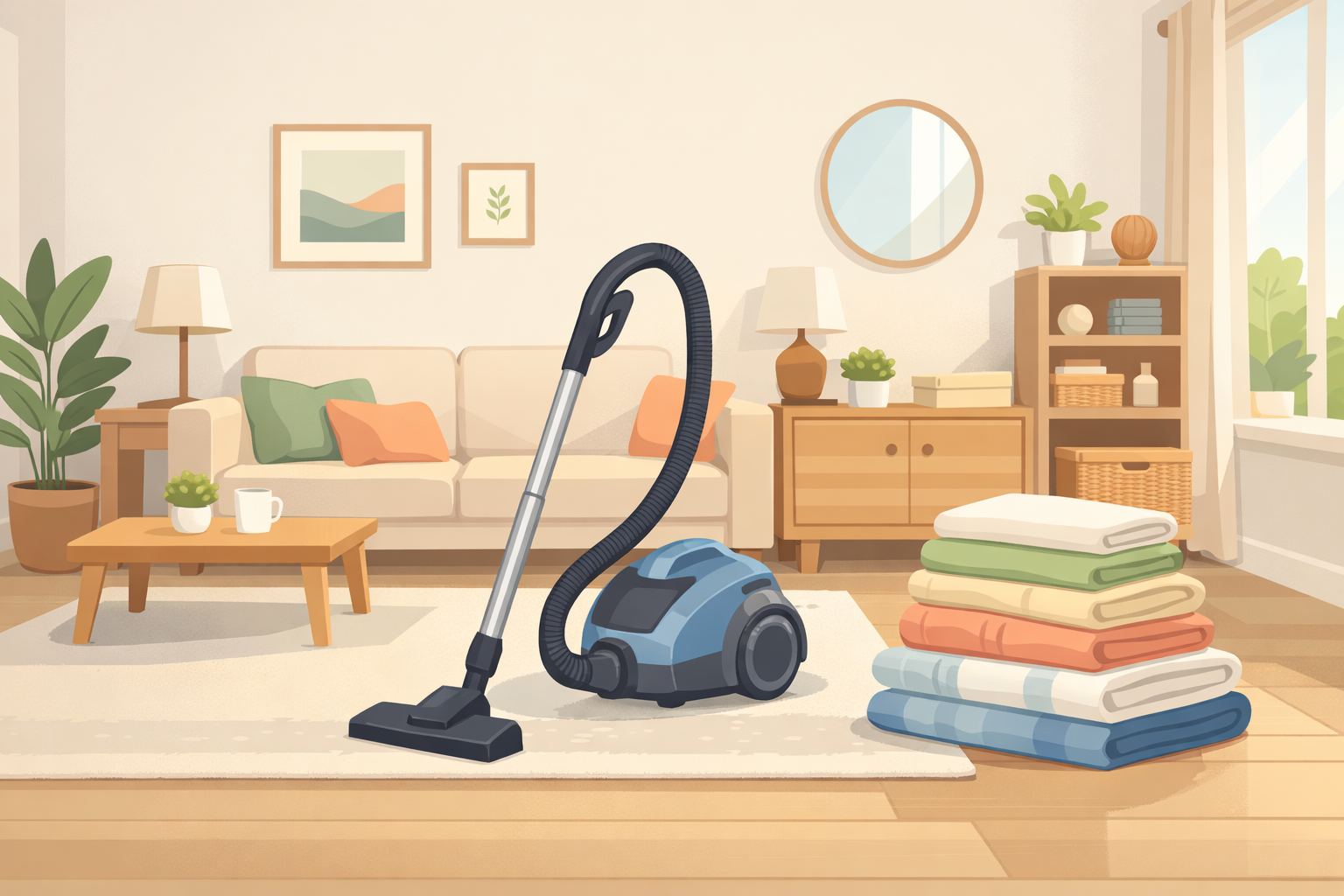 家事の負担が軽くなった住まいのイメージ